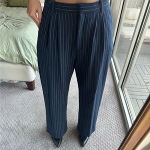 A&F Sloane Tailored Wide Leg Pant
